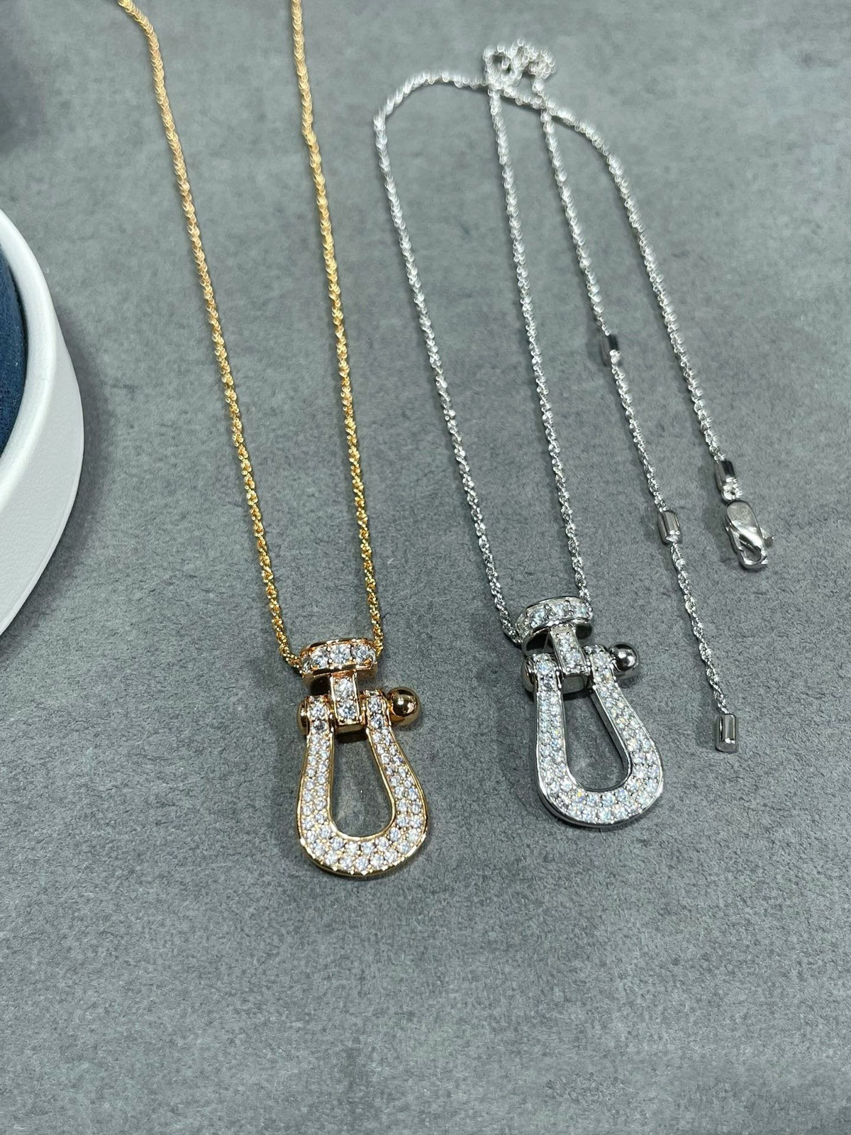Dior Force 10 Large Model Cubic Zirconia Neckalce