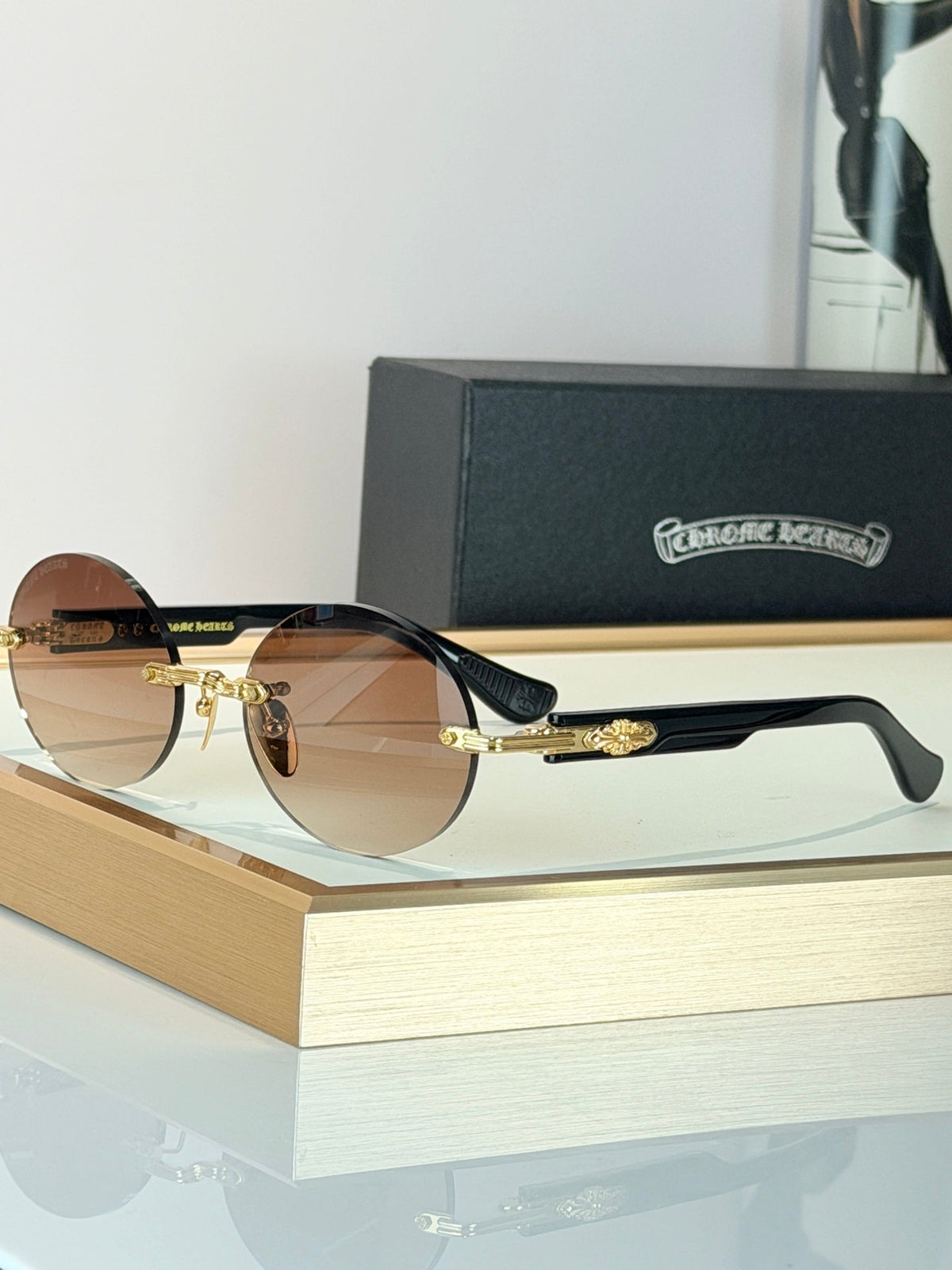 Chrome Hearts Deep III Sunglasses