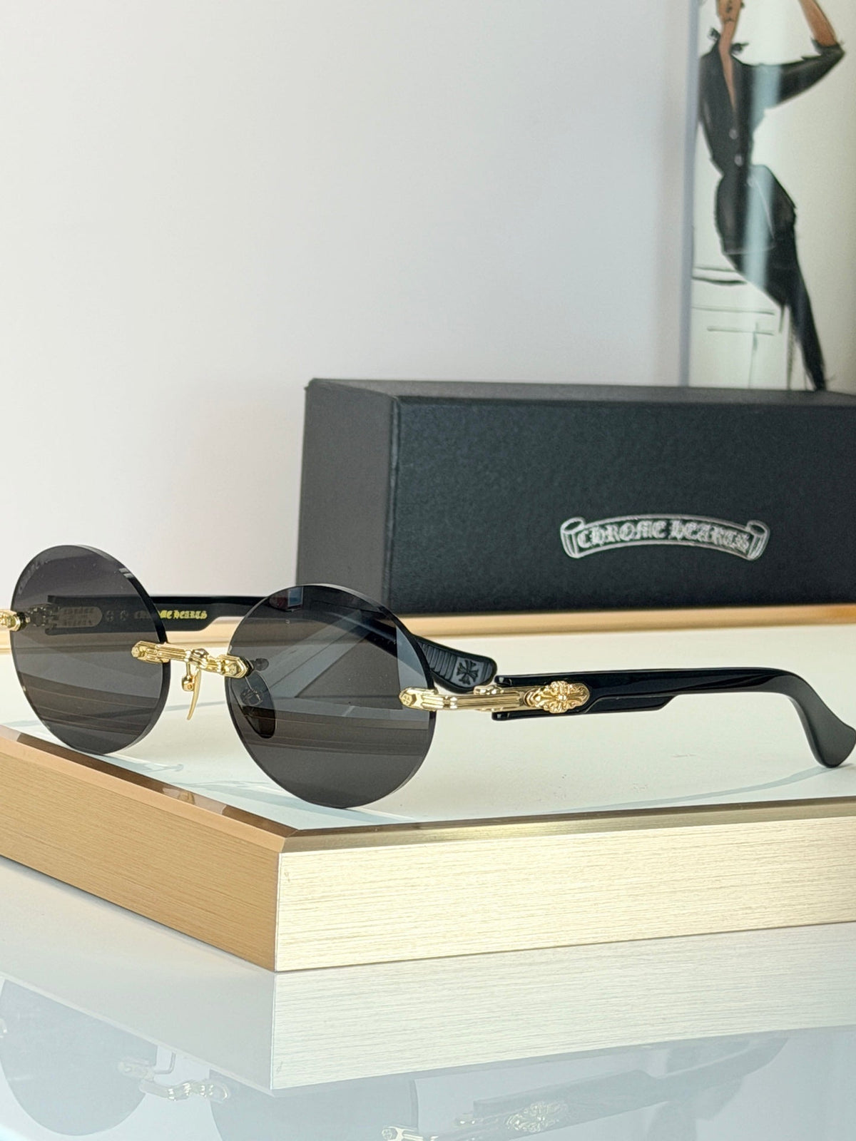 Chrome Hearts Deep III Sunglasses