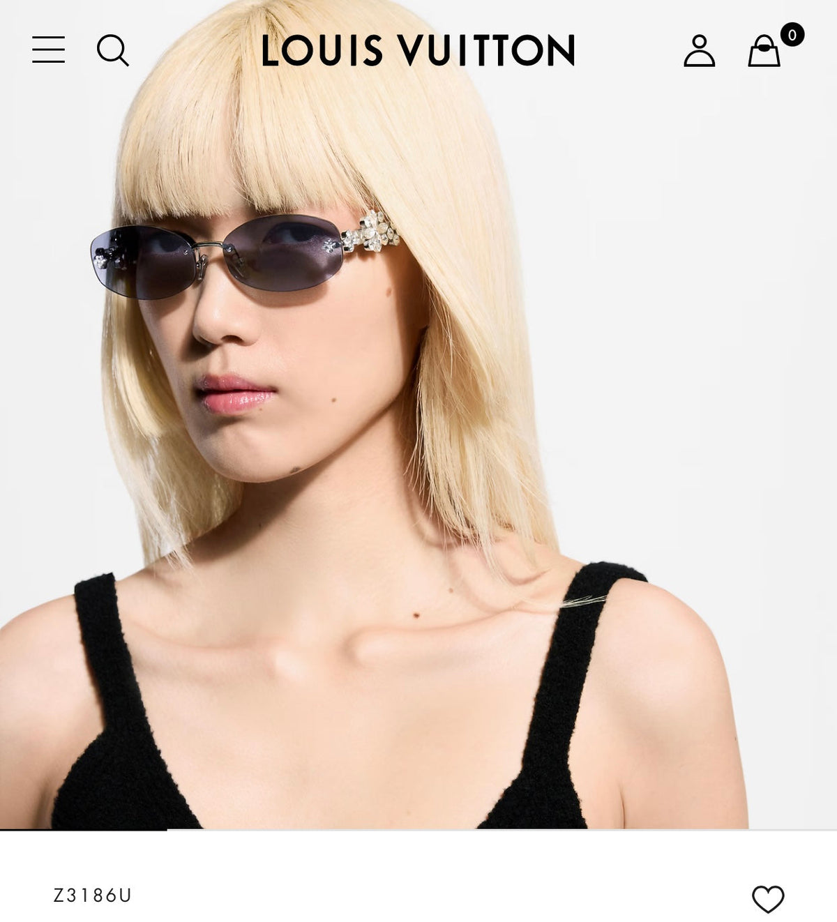 Louis Vuitton Z3186U Sunglasses